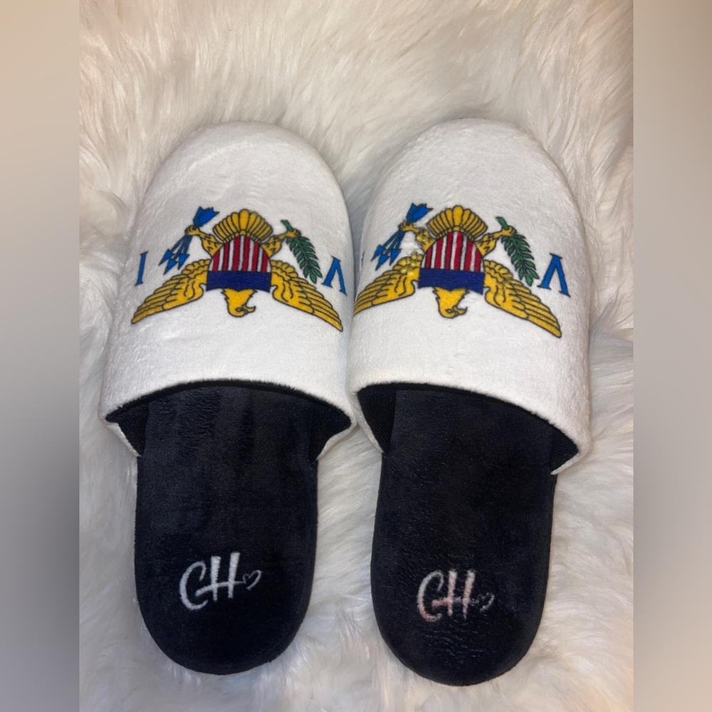 US Virgin Islands women’s house slipper size 9-10